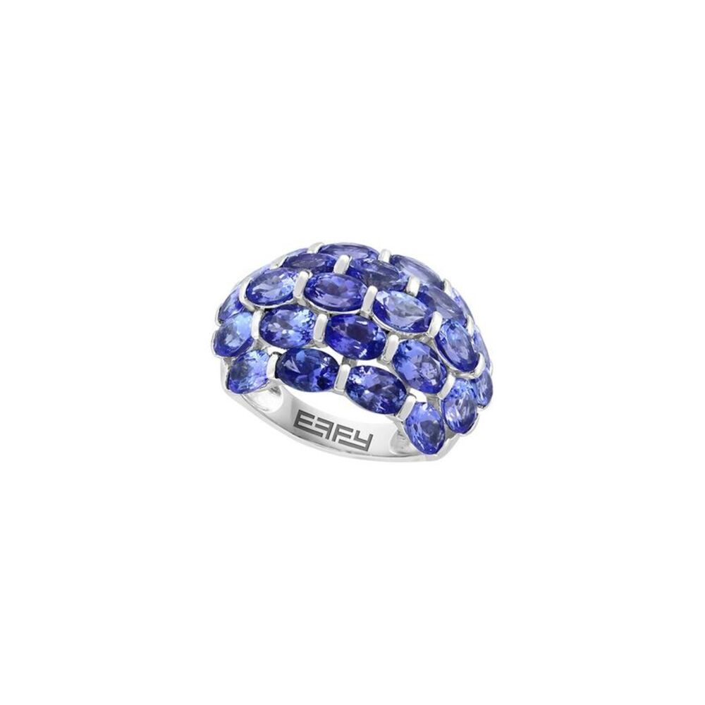 Effy Fine Jewelry Silver 8.84 Ct. Tw. Tanzanite Ring